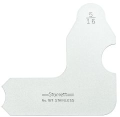 STARRETT 167-5/16 Individual Radius Gage (167-5/16)