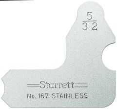 STARRETT 167-5/32 Individual Radius Gage (167-5/32)