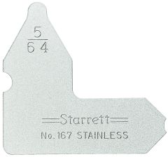 STARRETT 167-5/64 Individual Radius Gage (167-5/64)