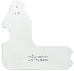 STARRETT 167-9/32 Individual Radius Gage (167-9/32)