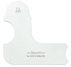 STARRETT 167M-11 Individual Radius Gage (167M-11)