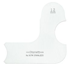STARRETT 167M-12 Individual Radius Gage (167M-12)