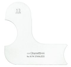 STARRETT 167M-13 Individual Radius Gage (167M-13)