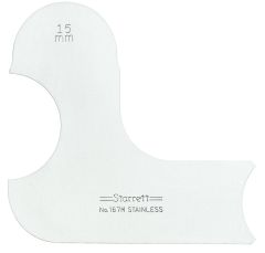STARRETT 167M-15 Individual Radius Gage (167M-15)