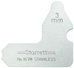 STARRETT 167M-3 Individual Radius Gage (167M-3)