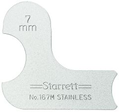STARRETT 167M-7 Individual Radius Gage (167M-7)