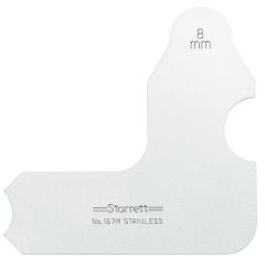STARRETT 167M-8 Individual Radius Gage (167M-8)