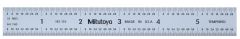 Mitutoyo 6 In/150mm Other Small Tools - Steel Rule (182-105)