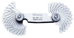 Mitutoyo 4 - 42 TPI Other Small Tools - Pitch Gage Set (188-101)