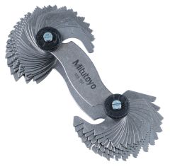 Mitutoyo 4 - 42 TPI Other Small Tools - Pitch Gage Set (188-151)