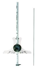STARRETT 236HB Combination Steel Rule Depth and Angle Gage (236HB)