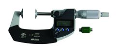 Mitutoyo 1 - 2 In/25.4 - 50.8mm Digimatic Micrometer - Disk Micrometer (323-351-30)