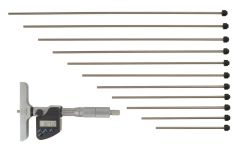Mitutoyo 12 In / 304.8mm Digimatic Micrometer - Depth Micrometer (329-351-30)