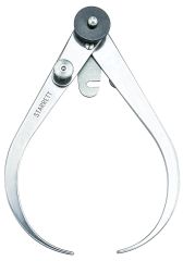 STARRETT 36-6 Caliper, Outside, 6" Size and Capacity, Flat Leg (36-6)