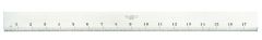 STARRETT 387-18 Steel Straight Edge with Bevel and Graduated Edge (387-18)