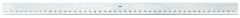 STARRETT 387-48 Steel Straight Edge with Bevel and Graduated Edge (387-48)