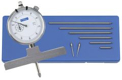 Fowler 0-22" X-Depth Dial Depth Gage 52-125-006-1