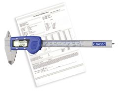 Fowler 6"/150mm Xtra-Value Cal Electronic Caliper with N.I.S.T Certification 54-101-150-C
