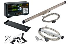 Mitutoyo LATHE PKG, ABS/ GLASS LINEAR SCALES, 28" X 6", W/ DRO (64PKA035A)