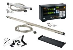 Mitutoyo LATHE PKG, ABS/ GLASS LINEAR SCALES, 44" X 10", W/ DRO (64PKA043A)