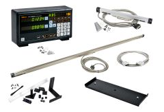 Mitutoyo LATHE PKG, ABS/ GLASS LINEAR SCALES, 60" X 10", W/ DRO (64PKA045A)