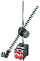 STARRETT 657D Magnetic Indicator Holder - Magnetic Base, Upright Post Assembly Including Post, Swivel Post Snug and Gage Holding Rod (657D)