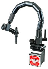 STARRETT 657TW Flex-O-Post Indicator Holder - Magnetic Base with Flex-O-Post Assembly and Fine-Adjustment Attachment (657TW)