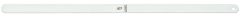 STARRETT 667S-27 Stainless Steel Thickness Gage or Feeler Stock, .027" Thick, 12" Length. (667S-27)