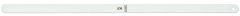 STARRETT 667S-30 Stainless Steel Thickness Gage or Feeler Stock, .030" Thick, 12" Length. (667S-30)