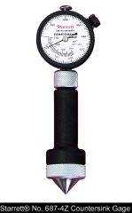 STARRETT 687-4Z Countersink Gage (687-4Z)