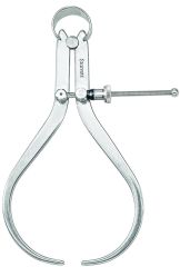 STARRETT 79B-6 Yankee Spring-Type Caliper, Outside, 6" Size and Capacity, Quick-Spring Nut, Flat Leg (79B-6)