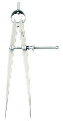 STARRETT 83A-8 Yankee Spring-Type Dividers, 8" Size and Capacity, Solid Nut, Flat Leg (83A-8)