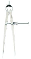 STARRETT 83B-8 Yankee Spring-Type Dividers, 8" Size and Capacity, Quick Spring Nut, Flat Leg (83B-8)