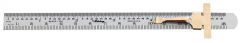 Mitutoyo 6 In /150mm Other Small Tools - Pocket Steel Rule (950-300)