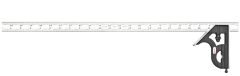 STARRETT C11H-24-4R 24" Combination Square with Square Head (C11H-24-4R)