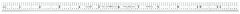 STARRETT C306R-12 Full Flexible Steel Rule with Inch Graduations (C306R-12)