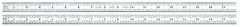 STARRETT C316R-18 Full Flexible Steel Rule with Inch Graduations (C316R-18)
