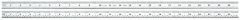STARRETT C316R-24 Full Flexible Steel Rule with Inch Graduations (C316R-24)