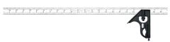 STARRETT C33H-24-4R 24" Combination Square with Square Head (C33H-24-4R)