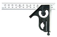 STARRETT C33MH-150 150mm Combination Square with Square Head (C33MH-150)