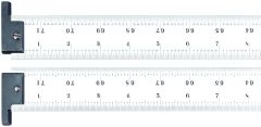 STARRETT CH416R-72 Heavy Spring Tempered Steel Rule with Inch Graduations (CH416R-72)