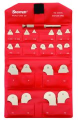 STARRETT S167MCHZ Radius Gage Set Millimeter (S167MCHZ)