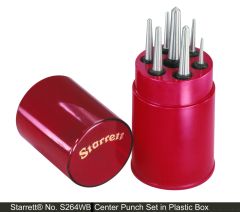 STARRETT S264WB Center Punch with Square Shank Set (S264WB)