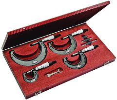 STARRETT S436.1MBXRLZ Outside Micrometer Set (S436.1MBXRLZ)