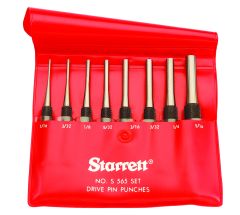 STARRETT S565PC Drive Pin Punch Set (S565PC)