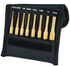 STARRETT SB565Z Brass Drive Pin Punch Set (SB565Z)