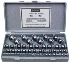 Fowler 52 Piece Gage Ball Set 52-438-766