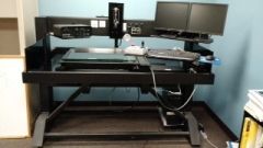 Micro-Vu Manual Motorized Matrix 24"x18"x6" Video Comparator (Black)