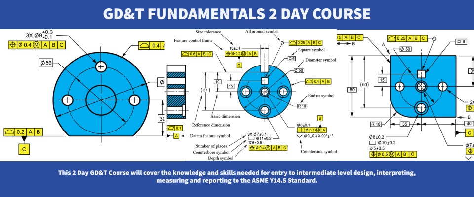 GD&T Fundamentals 2 Day Course - Menomonie WI - Oct 2026